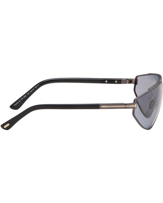 Tom Ford Gray Gunmetal Parker Sunglasses