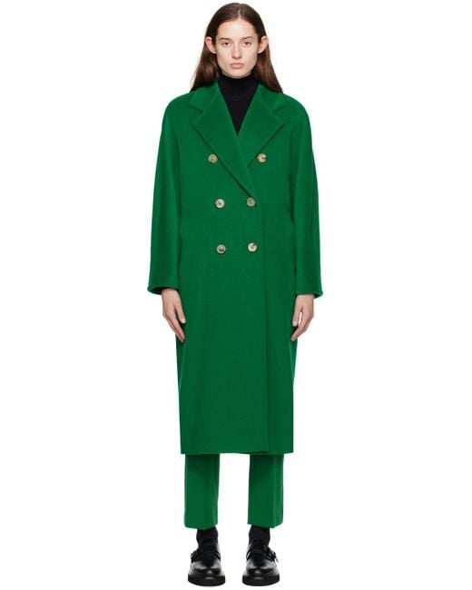Max Mara Green Madame Coat for men