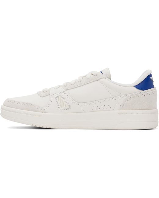 Reebok Black White & Blue Lt Court Sneakers