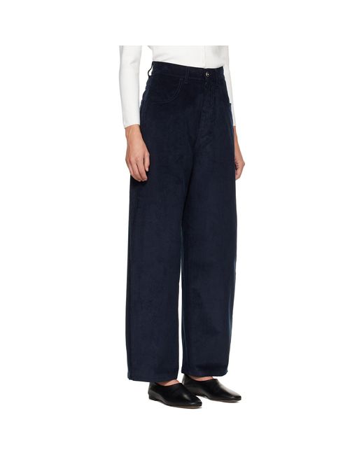 Rohe Blue Bruun Signature Baggy Corduroy Trousers