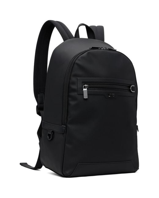 Boss Black Logo Hardware Backpack for men