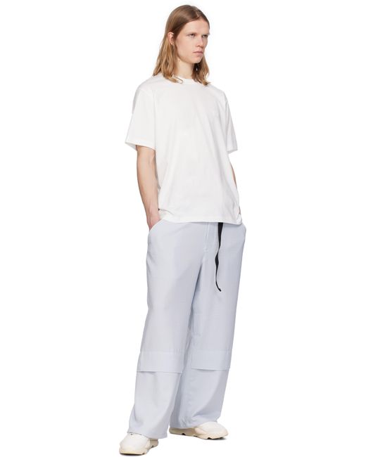 メンズ Y-3 グレー Sport Uniform トラウザーズ Black