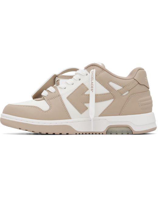 Off-White c/o Virgil Abloh Black 'Out Of Office' Calf Leather Sneakers for men
