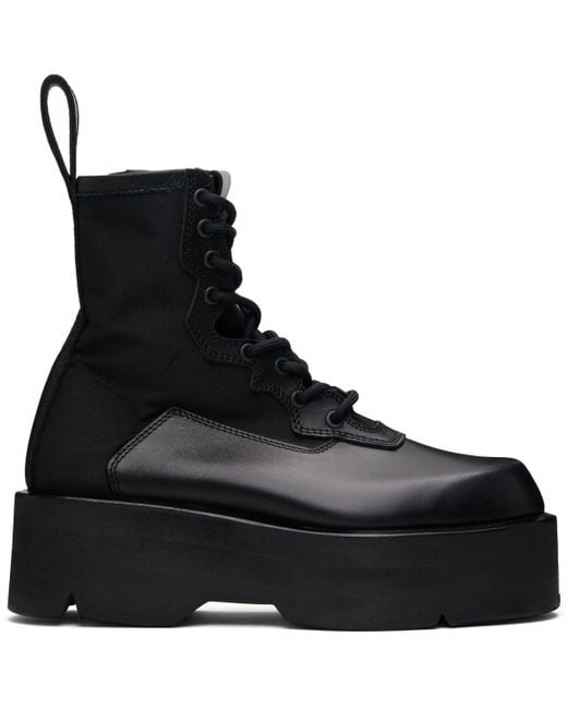 Julius Black Outpost Tactical Boots for men