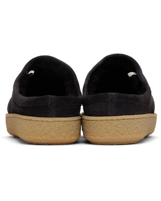 Chaussures à enfiler fozee noires Isabel Marant en coloris Black