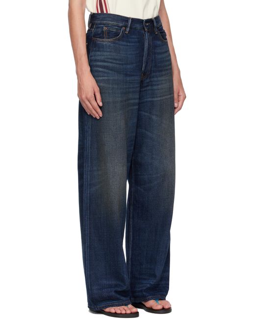 Acne Blue Loose Fit 1981 Jeans