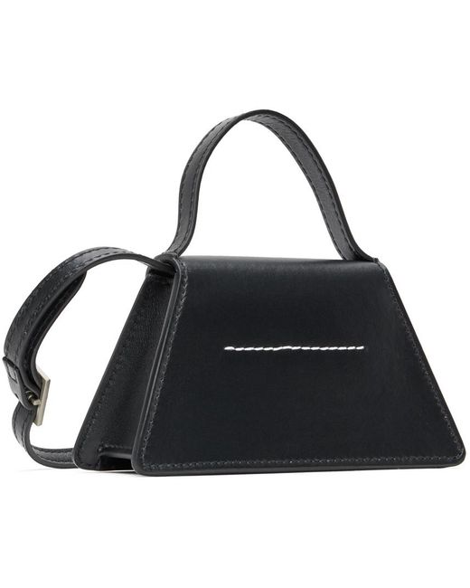 MM6 by Maison Martin Margiela Black Numeric Mini Bag