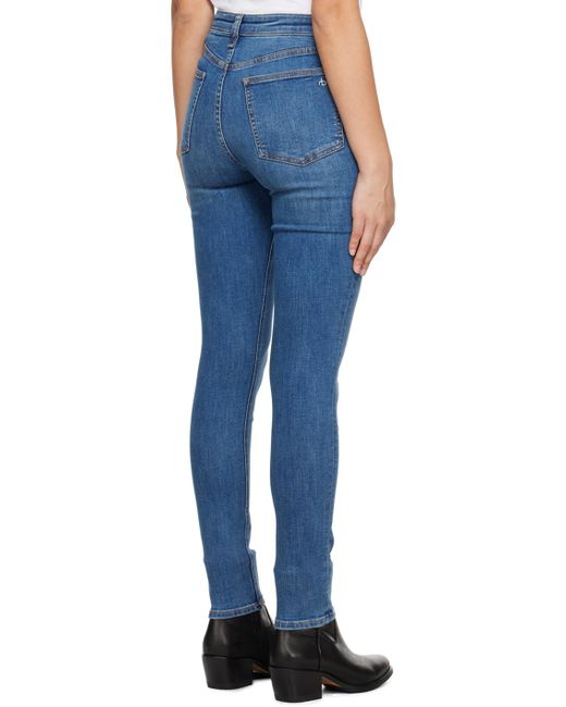 Rag & Bone Blue Nina Jeans