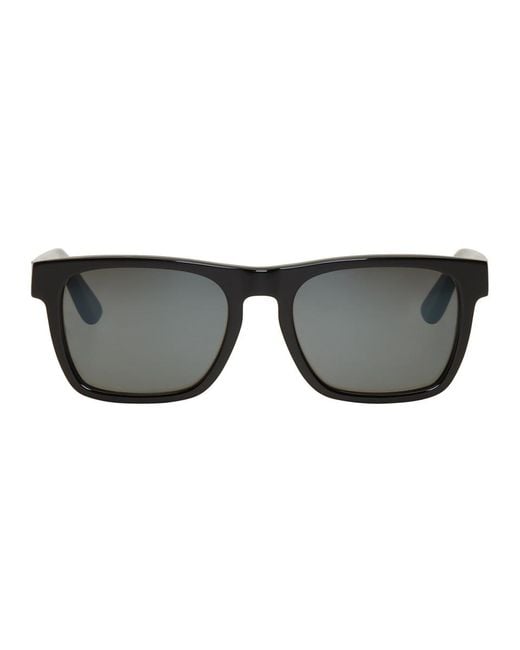 Saint Laurent Black Sl M13 Sunglasses for men