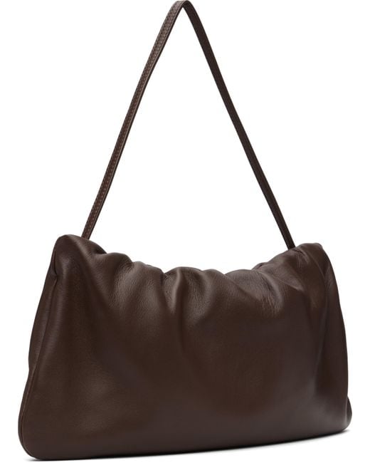 The Row Brown Xl Bourse Bag