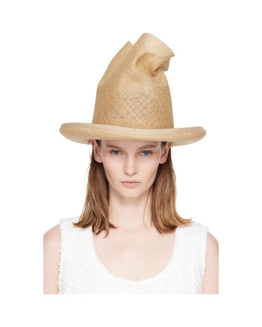 Comme des Garçons Natural Hizume Edition Beach Hat