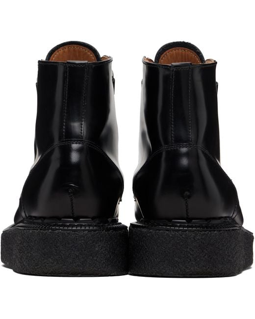 George Cox Black Skipton Boots