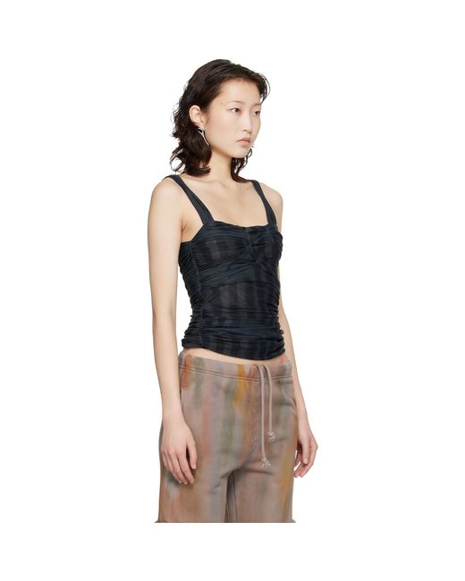 Collina Strada Black Nettle Tank Top
