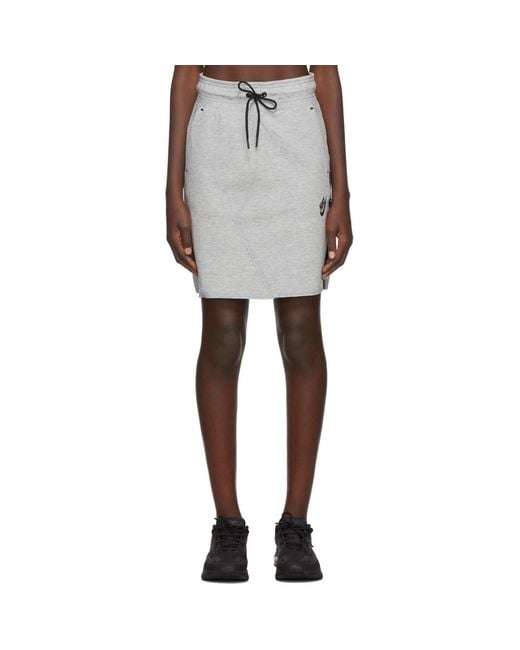 Nike tech deals fleece skirt