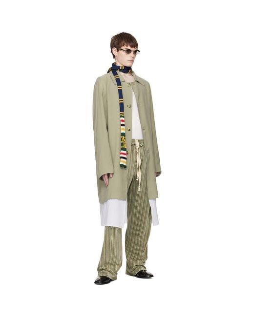 Edward Cuming Black Exploded Lining Coat for men