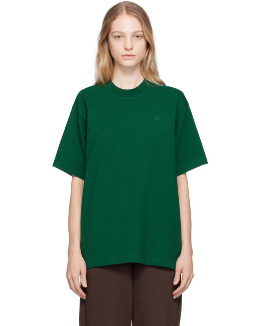 Adidas Originals Green Adicolor Essentials T-shirt