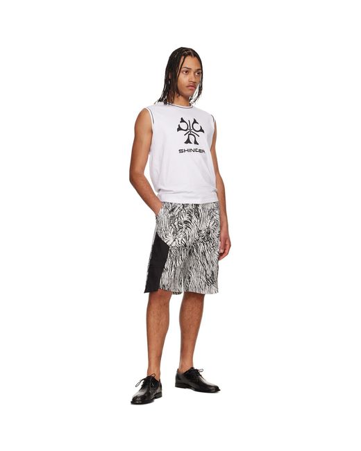 OLLY SHINDER Multicolor Gardiner Shorts for men