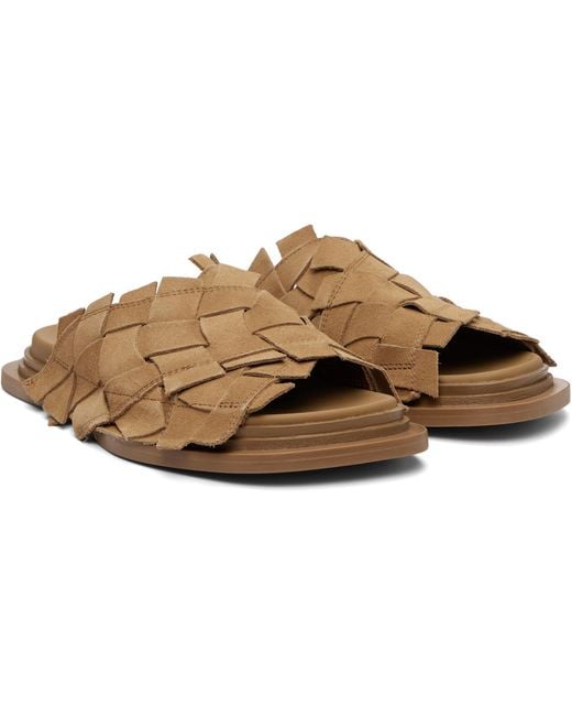 CAMPERLAB Black Tan Nada Sandals for men