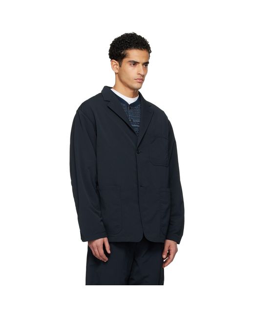 Nanamica Blue Alphadry Club Blazer for men