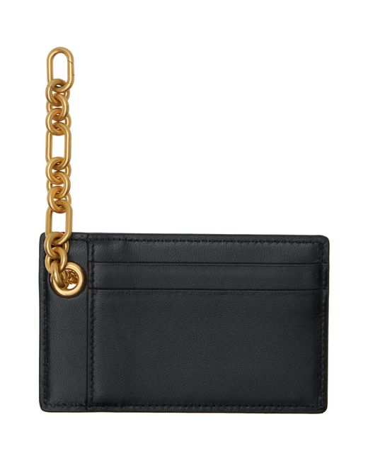 Balmain Black Pulse Chain Card Holder