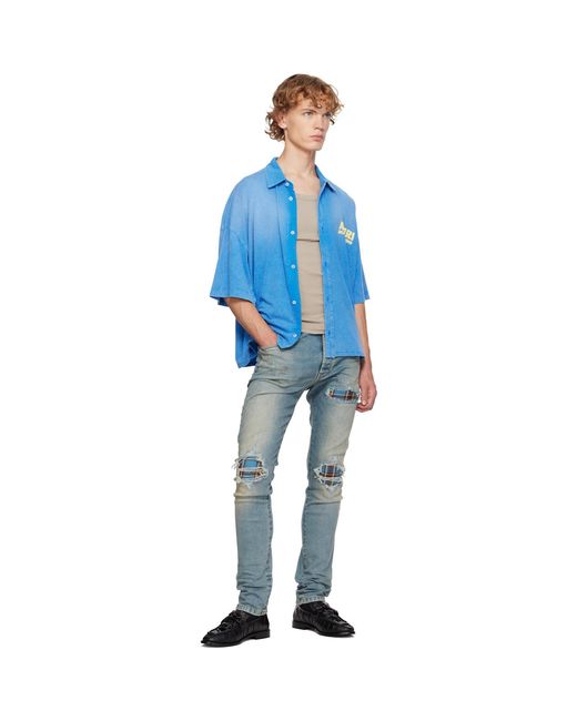 Amiri Blue 1994' Camp Shirt for men