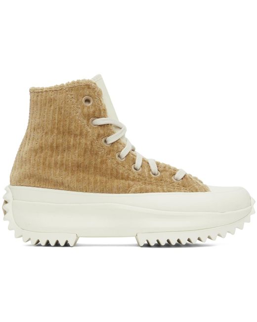 Converse Black Tan Run Star Hike Sneakers