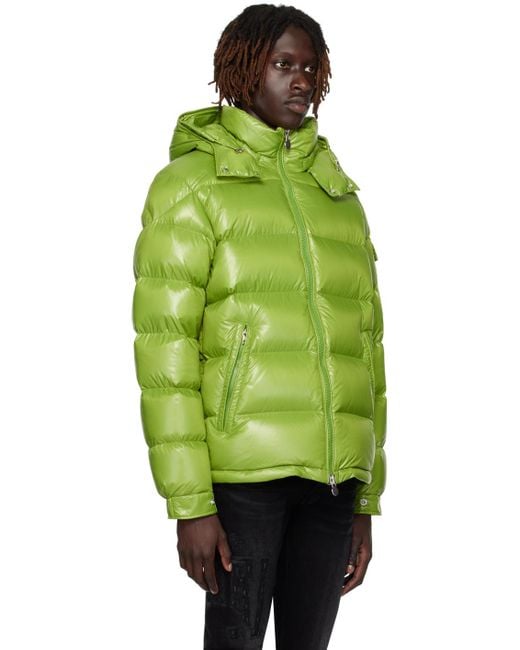Moncler Green Maya Down Jacket for men