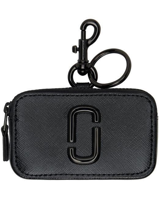 Marc Jacobs Black 'The Nano Snapshot Charm' Coin Pouch