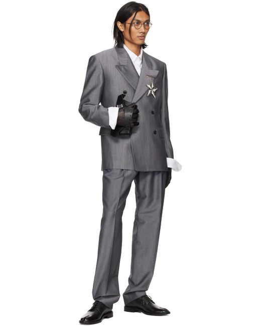 Pantalon gris à poches Maison Margiela pour homme en coloris Black