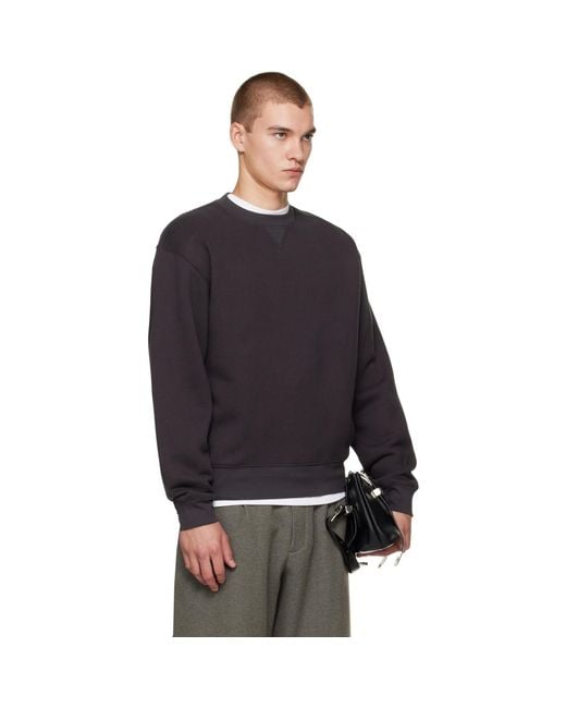 Pull Molletonné Perfect Gris Our Legacy pour homme en coloris Black