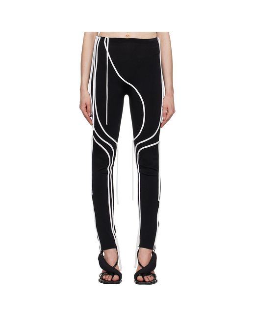 OTTOLINGER Black Strappy leggings