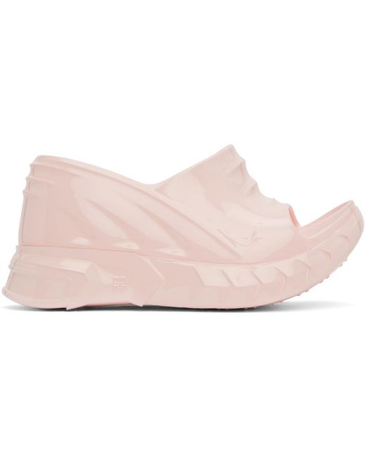 Givenchy Black Pink Marshmallow Sandals