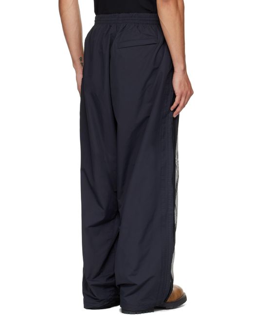 Vetements Blue Mesh Panel Track Pants for men