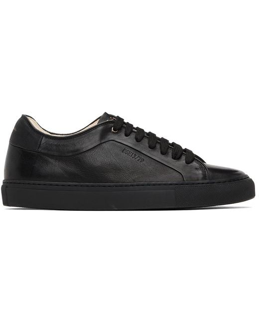Paul Smith Leather Eco Basso Sneakers in Black for Men | Lyst