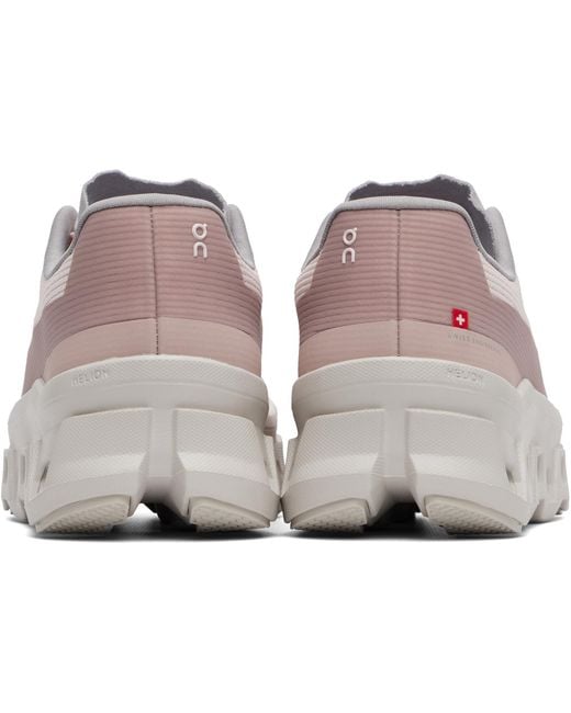 On Shoes Pink Cloudmster Void Sneakers