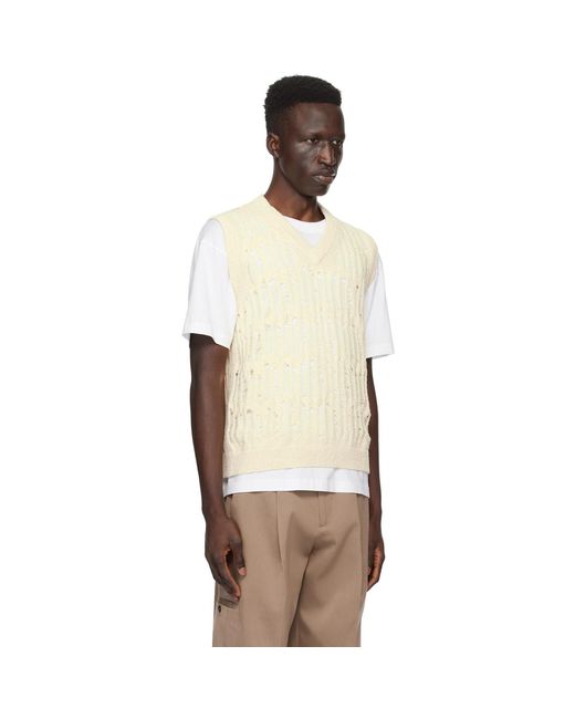 Eytys Black Off-white Yves Vest for men