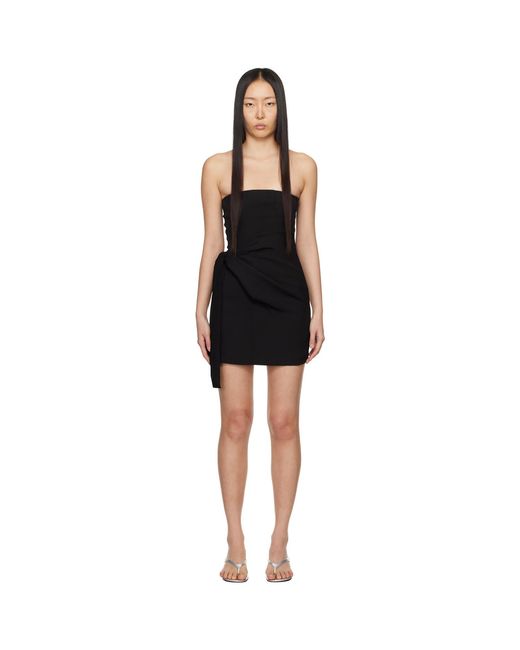 GAUGE81 Black Natal Minidress