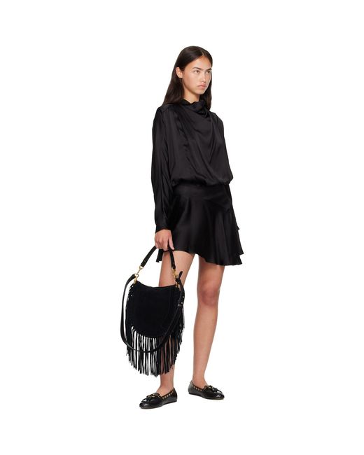 Isabel Marant Black Neline Minidress