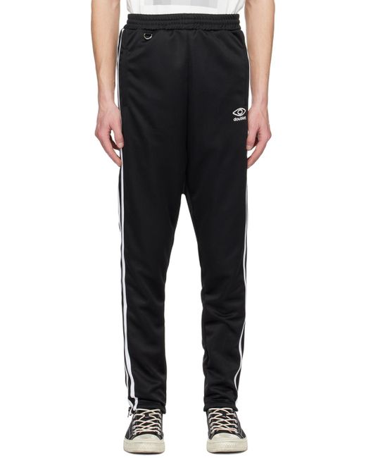 Doublet Black Invisible Track Pants for men