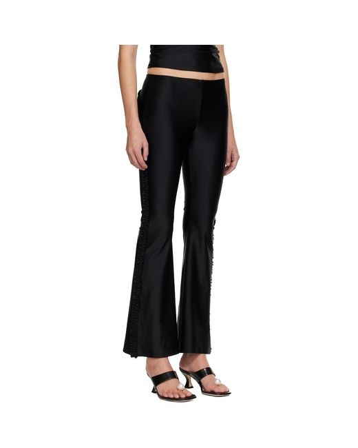 Sandy Liang Black Abbey Lounge Pants