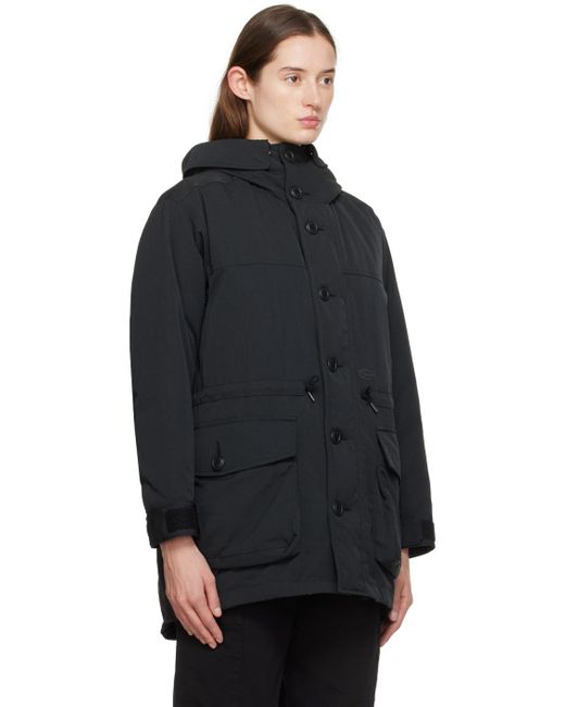 Snow Peak Black Fire-resistant Down Coat