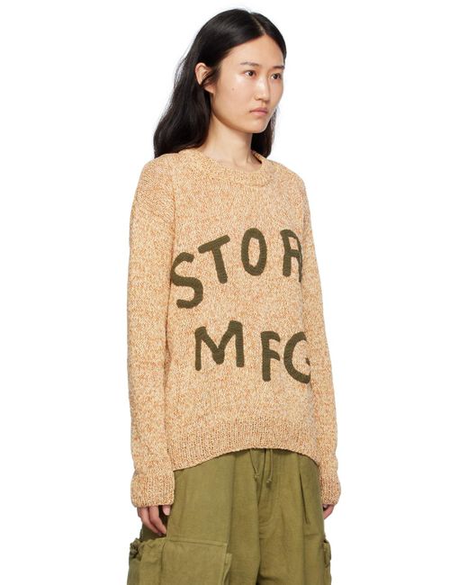 STORY mfg. Natural Spinning Sweater