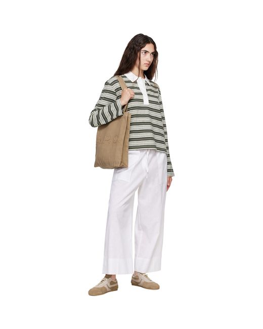 A.P.C. Brown Lou Tote