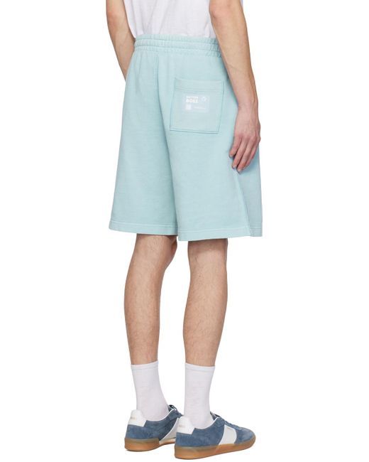 Boss Blue Regular-fit Shorts for men