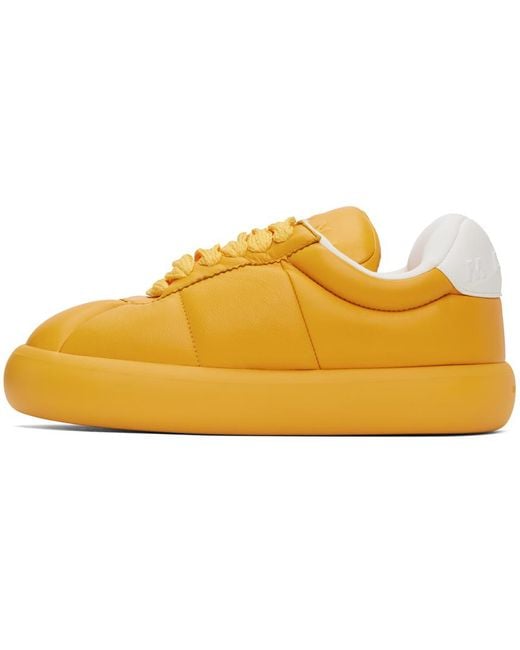 Marni Yellow Orange Bigfoot 2.0 Sneakers for men