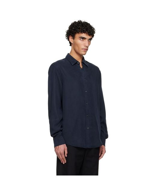 Hope Blue Regular Fit Shirt for men