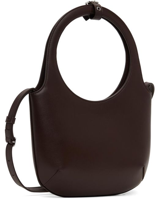 Courreges Brown Holy Leather Bag