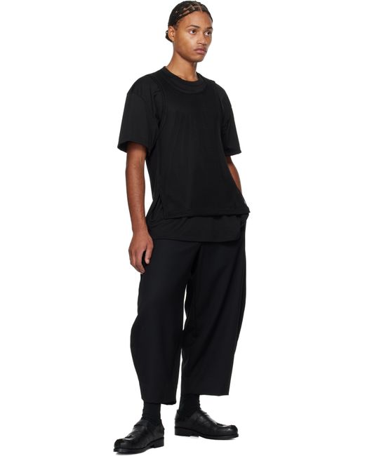 Comme des Garçons Black Mesh T-Shirt for men