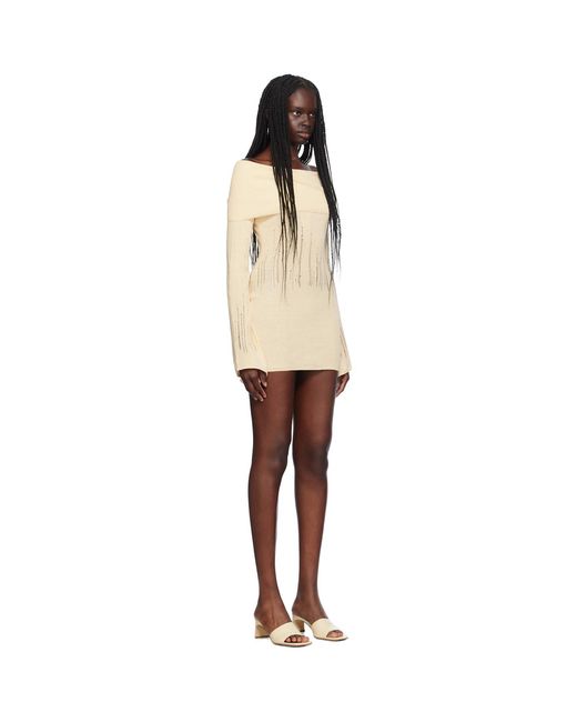AYA MUSE Black Deva Minidress