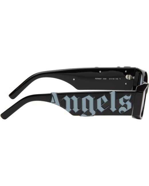 メンズ Palm Angels ブラック Angel サングラス Black